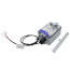 Electric Spring Return Proportional Actuator with 120" 19 AWG Plenum Cable