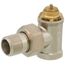 1/2" Threaded x 1/2" Male Union Vertical Angle Valve with Straight Nipple (9000183)