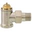 1/2" Threaded x 1/2" Male Union Vertical Angle Valve with Straight Nipple (9000183)