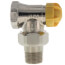 3/4" Threaded x 3/4" Male Union Vertical Angle Valve with Straight Nipple (9000184)