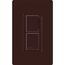 Maestro Dual LED+ Control Dimmer & Switch, 120V, 75W, 2.5A (Brown)