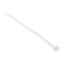 8.7" Long, Nylon Cable Tie, Standard Duty, Natural (Pack of 100)