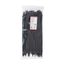 14" Long, Nylon Cable Tie, Standard Duty, Black (Pack of 100)