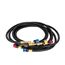 MalcoEdge 1/4" Easy Seal Hose Set w/ Ball Valve, 60" Length