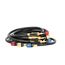 MalcoEdge 1/4" Easy Seal Hose Set w/ Ball Valve, 72" Length