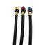 MalcoEdge 1/4" Easy Seal Hose Set w/ Ball Valve, 72" Length
