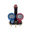 MalcoEdge 2-Valve Multi-Gas Manifold, R22/R134A/R404A/R407C