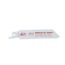 4" x 3/4" Reciprocating Bi-Metal Saw Blade for High Speed Metal Cutting, .031" Thick
