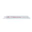 6" x 3/4" Reciprocating Bi-Metal Saw Blade for High Speed Metal Cutting, 18 Gauge to 1/8, .031" Thick