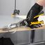 AV33 Long Cut AVs Metal Cutting Aviation Snip, Combo Straight, Left, Right Cuts , 3" Cut (Yellow)