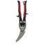 AV63 Long Cut AVs Left Offset Metal Cutting Aviation Snip, 2-1/4" Cut (Red)