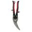 AV63 Long Cut AVs Left Offset Metal Cutting Aviation Snip, 2-1/4" Cut (Red)