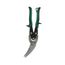 AV73 Long Cut AVs Right Offset Metal Cutting Aviation Snip, 2-1/4" Cut (Green)