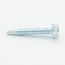 1" (Length) x 1/4" (Head Size) Bit Tip Drill & Tap Sheet Metal Screws, #2 Point (Pack of 500)