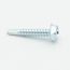 1" (Length) x 5/16" (Head Size) Bit Tip Drill & Tap Sheet Metal Screws, #3 Point (Pack of 5,000)
