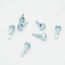 3/4" (Length) x 5/16" (Head Size) Bit Tip Drill & Tap Sheet Metal Screws, #3 Point (Pack of 500)