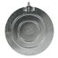 6" Standard 28 Gauge Unassembled Damper w/ Wing Nuts (Pack of 100)