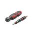 C-RHEX 7-in-1 Flip Bit #2 Robertson (Square) Socket Set with Premium Grip Handle
