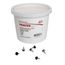 #6 3/8" (Length) x 1/4" (Head Size) Painted Slotted Hex Head Zip-in Self-Piercing Sheet Metal Screws, Black (Tub of 1,000)