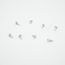 #7 1/2" (Length) x 1/4" (Head Size) Slotted Hex Head Zip-in Screws, Zinc Plated (15,000 Piece Bulk)
