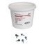 #7 1/2" (Length) x 1/4" (Head Size) Painted Slotted Hex Head Zip-in Self-Piercing Sheet Metal Screws, Black (Tub of 1,000)