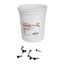 #8 3/4" (Length) x 1/4" (Head Size) Painted Slotted Hex Head Zip-in Self-Piercing Sheet Metal Screws, Black (Tub of 1,000)