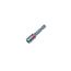 1/4" HEX, Go Blue Short Impact Rated Spring-Loaded Magnetic HEX Driver, 2" Long (Pack of 10)