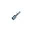 3/8" HEX, Go Blue Short Impact Rated Spring-Loaded  Magnetic Hex Driver,  2" Long (Pack of 10)