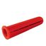 1/4" x 1" Plastic Red-Lip Anchor (Pack of 500)
