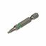 1/4" #1 Square Head Hex Bit, 1-3/4" Long