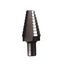 9/16" to 1" Step Drill Bit w/ 8 Hole Sizes