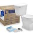 Pro-Fit 1 1.6 GPF Round Complete Toilet Kit (White)