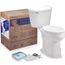 Pro-Fit 3 1.6 GPF Elongated SmartHeight Complete Toilet Kit (White)