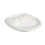 348 Maverick Pedestal Lavatory with 8" Faucet Holes (White)