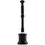 Master Plunger Toilet Plunger with Holder (Black)