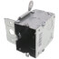 3-1/2" 1-Gang Adjustable Wall Box w/ 1/2" Knockouts