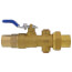 3/4" Sweat BB Reduced Body Union End Balancing Ball Valve