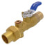 3/4" Sweat BB Reduced Body Union End Balancing Ball Valve