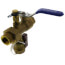 1/2" FPNT SB Union End Balancing Ball Valve