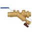 3/4" FNPT SV Combination Ball Valve, Wye Strainer and Union w/ 1/2" Bypass Port