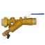 1-1/4" FPNT SV Combination Ball Valve, Wye Strainer and Union w/ 3/4" Bypass Port