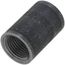 1/2" Black Steel Merchant Coupling