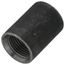 3/8" Black Steel Merchant Coupling
