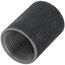 1" Black Steel Merchant Coupling