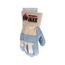 1700 Big Jake General Purpose Work Gloves, Jersey-Lined w/ Cowhide Leather Palms (Large)