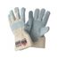 1702 Big Jake Leather Palm Work Gloves, Palm Lined w/ Kevlar Aramid, 2.75" Cuff (Large)