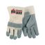 1702 Big Jake Leather Palm Work Gloves, Palm Lined w/ Kevlar Aramid, 2.75" Cuff (Medium)