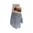 1735 Big Jake Double Leather Palm & Finger Work Gloves w/ Full Leather Back (Medium)