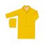 200C Classic Waterproof Raincoat w/ Detachable Hood, Yellow (Large)