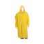 200C Classic Waterproof Raincoat w/ Detachable Hood, Yellow (4XL)